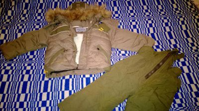 Лот: 3596221. Фото: 1. 2 Зимний костюм на мальчика 2-3... Верхняя одежда