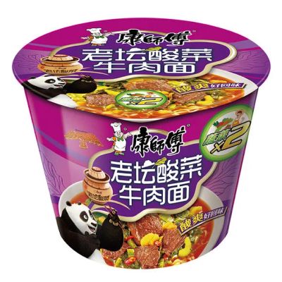 Лот: 20533701. Фото: 1. Суп-лапша Kangshifu в чашке говядина... Другое (продукты)