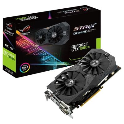 Лот: 10266818. Фото: 1. Asus Strix GeForce GTX 1050 Ti... Видеокарты