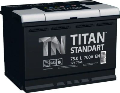 Лот: 3210183. Фото: 1. Аккумулятор Titan Standart 75... Аккумуляторы