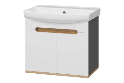 Лот: 24894155. Фото: 1. Тумба подвесная MISTY Сканди. Мебель для ванной комнаты