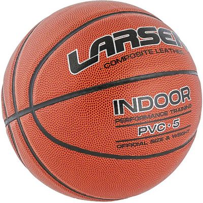 Лот: 22369460. Фото: 1. Мяч баскетбольный Larsen PVC-5... Мячи, ракетки, шайбы, клюшки
