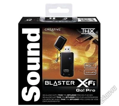 Лот: 5582503. Фото: 1. Creative Sound Blaster X-Fi Go... Звуковые карты