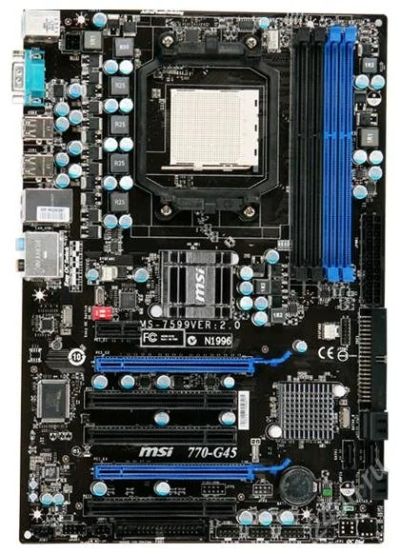 Лот: 954431. Фото: 1. MSI 770-G45. Материнские платы