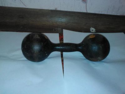 Лот: 6974715. Фото: 1. гантель чугун 8 кг. Гантели