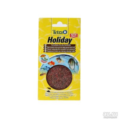 Лот: 10400607. Фото: 1. Корм tetramin holiday для рыб... Корма