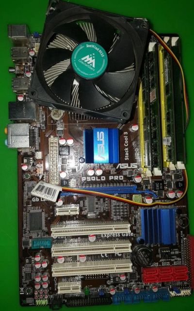 Лот: 9672967. Фото: 1. Материнская плата Asus P5QLD-Pro. Материнские платы
