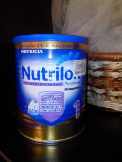 Лот: 5411366. Фото: 1. Детская смесь Nutrilon 1 с рождения... Детское питание