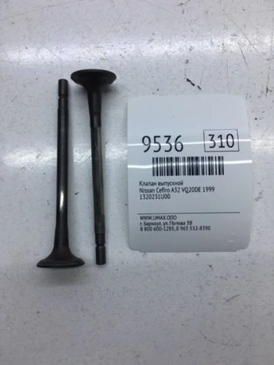 Лот: 20376650. Фото: 1. Клапан выпускной Nissan Cefiro... Двигатель и элементы двигателя