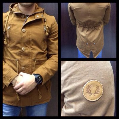 Лот: 4135266. Фото: 1. парка Fred Perry. Верхняя одежда