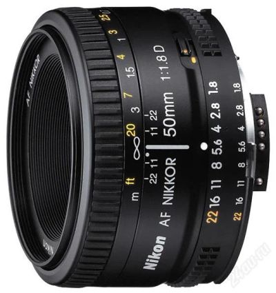 Лот: 1508377. Фото: 1. новый nikon 50mm f/1.8d af nikkor. Объективы