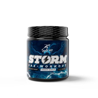 Лот: 18820254. Фото: 1. JUST FIT Storm 225 гр. Спортивное питание, витамины