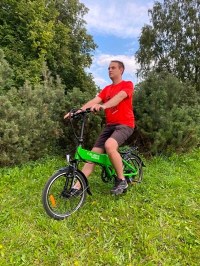 Лот: 25590708. Фото: 1. Электровелосипед Elbike Gangstar. Электровелосипеды