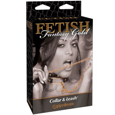 Лот: 19967024. Фото: 1. Ошейник Fetish Fantasy Gold с... Игрушки