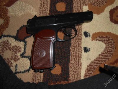 Лот: 2445966. Фото: 1. пневматический пистолет. Газовое, травматическое оружие