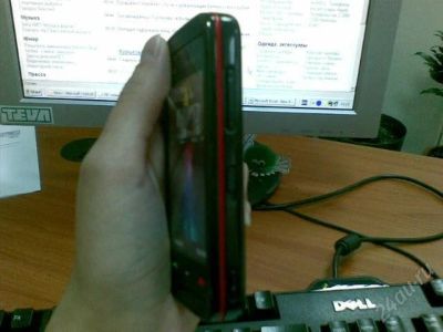 Лот: 2027552. Фото: 1. nokia 5530 xpressmusic black red. Смартфоны