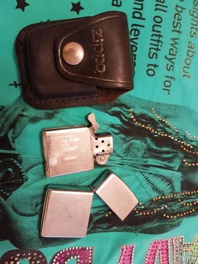 Лот: 7705023. Фото: 1. Zippo , оригинал +чехол. Зажигалки, спички, пепельницы