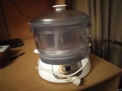 Лот: 18039808. Фото: 1. Пароварка Philips HD9140. Кухонная