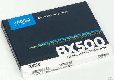 Лот: 16411807. Фото: 1. SSD диск Crucial BX500 240 gb. SSD-накопители