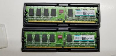 Лот: 13471734. Фото: 1. DDR2 2Gb 1066 (2*1gb) Hynix PC2-8500. Оперативная память
