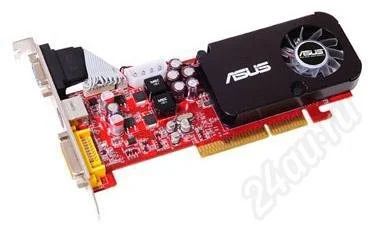 Лот: 245785. Фото: 1. AGP (ASUS) Radeon AH3450 DI 512mb... Видеокарты