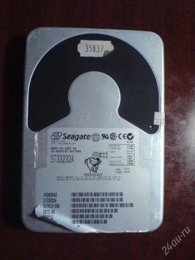 Лот: 105505. Фото: 1. HDD Seagate 3 Gb. Жёсткие диски (HDD)