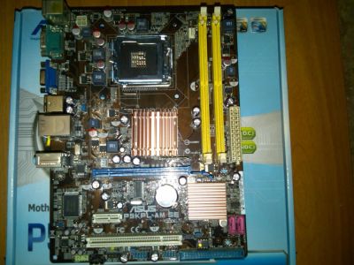 Лот: 4297086. Фото: 1. ASUS P5KL-AM SE. Материнские платы