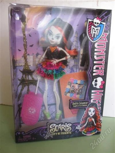 Лот: 2448330. Фото: 1. Monster High Skelita, Scaris. Куклы и аксессуары