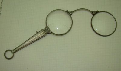 Лот: 12675852. Фото: 1. Лорнет складной старинный (Q843... Другое (антиквариат)