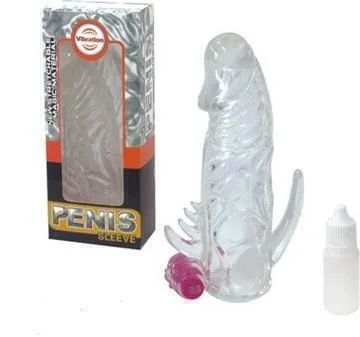 Лот: 24252928. Фото: 1. Насадка на член с вибрацией Penis... Украшения