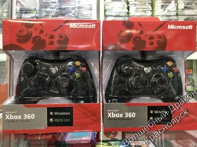 Лот: 13229622. Фото: 1. Геймпад Джойстик XBOX 360 Проводной... Аксессуары, геймпады