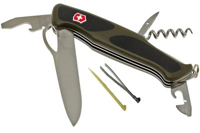 Лот: 18879737. Фото: 1. Нож Victorinox RangerGrip 61... Ножи, топоры