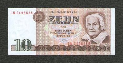 Лот: 16393684. Фото: 1. 10 марок 1971 года. Германия... Германия и Австрия