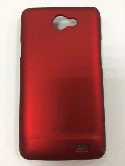 Лот: 10522323. Фото: 1. Чехол Samsung i9103 Пластик Красный... Чехлы, бамперы