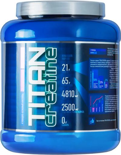Лот: 5708961. Фото: 1. Titan Creatine 2000g RLINE. Спортивное питание, витамины