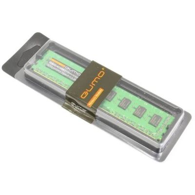 Лот: 9219181. Фото: 1. DDR-III 4Gb QUMO (DDR3, PC3-12800... Оперативная память