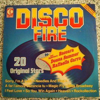 Лот: 21248688. Фото: 1. LP ● DISCO FIRE ● Baccara ● SMOKiE... Аудиозаписи