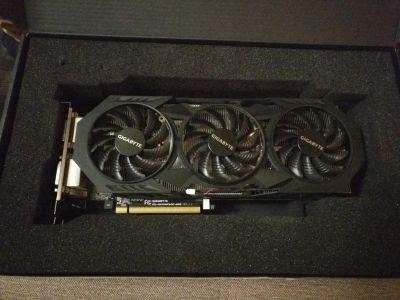 Лот: 13198907. Фото: 1. Gigabyte GeForce GTX 970 4Gb. Видеокарты