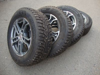 Лот: 16483127. Фото: 1. 215/65/16 Hankook Winter I*Pike... Шины на дисках