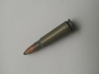 Лот: 20175114. Фото: 1. Макет патрона 7,62х39. Другое (военно-спортивные игры)