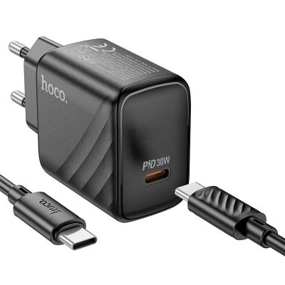 Лот: 24674089. Фото: 1. Зарядное сетевое Usb C (30W, PD... Зарядные устройства, блоки питания, адаптеры сетевые для смартфонов