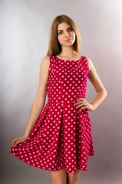 Лот: 2942141. Фото: 1. Платье в горошек №2. Платья