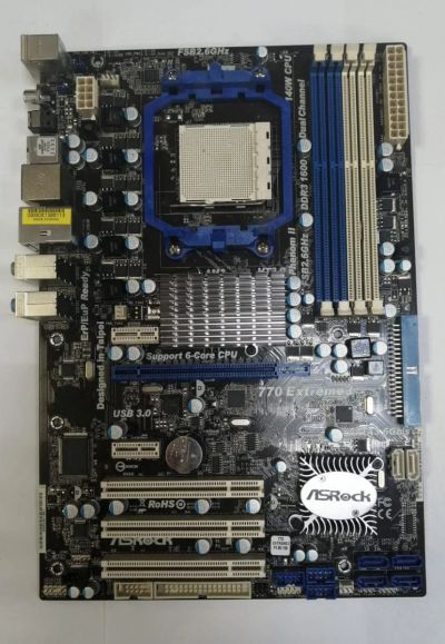 Лот: 16694056. Фото: 1. MB ASRock 770 Extreme3. Материнские платы