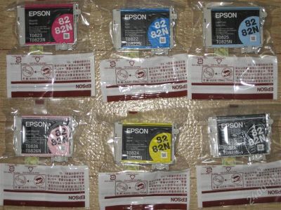 Лот: 1015002. Фото: 1. картридж Epson T0821, T0822, T0823... Картриджи, расходные материалы