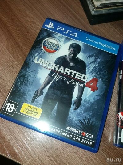 Лот: 15082447. Фото: 1. Uncharted 4: Путь вора. Игры для консолей