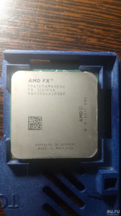 Лот: 18569239. Фото: 1. Процессор AMD fx 6100 + 2x2gb... Процессоры
