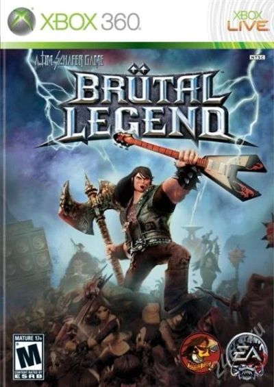 Лот: 1178296. Фото: 1. brutal legend (xbox 360) новый... Игры для консолей