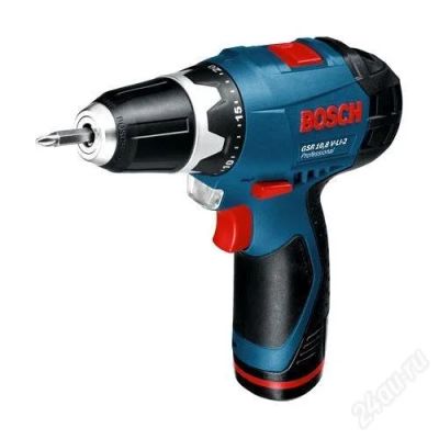 Лот: 1607005. Фото: 1. Bosch GSR 10,8 V-Li-2 professional... Электроинструмент