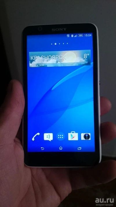 Лот: 7587949. Фото: 1. Обмен Sony Xperia E4 полный комплект... Смартфоны