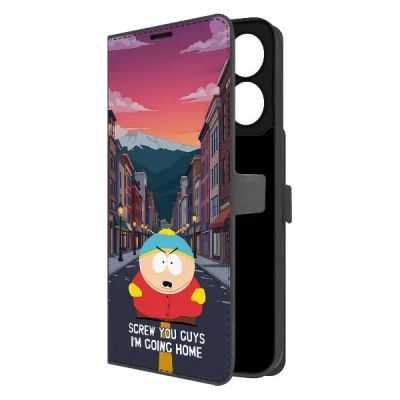 Лот: 25380714. Фото: 1. Чехол Krutoff Eco Book "Саус Парк... Чехлы, бамперы